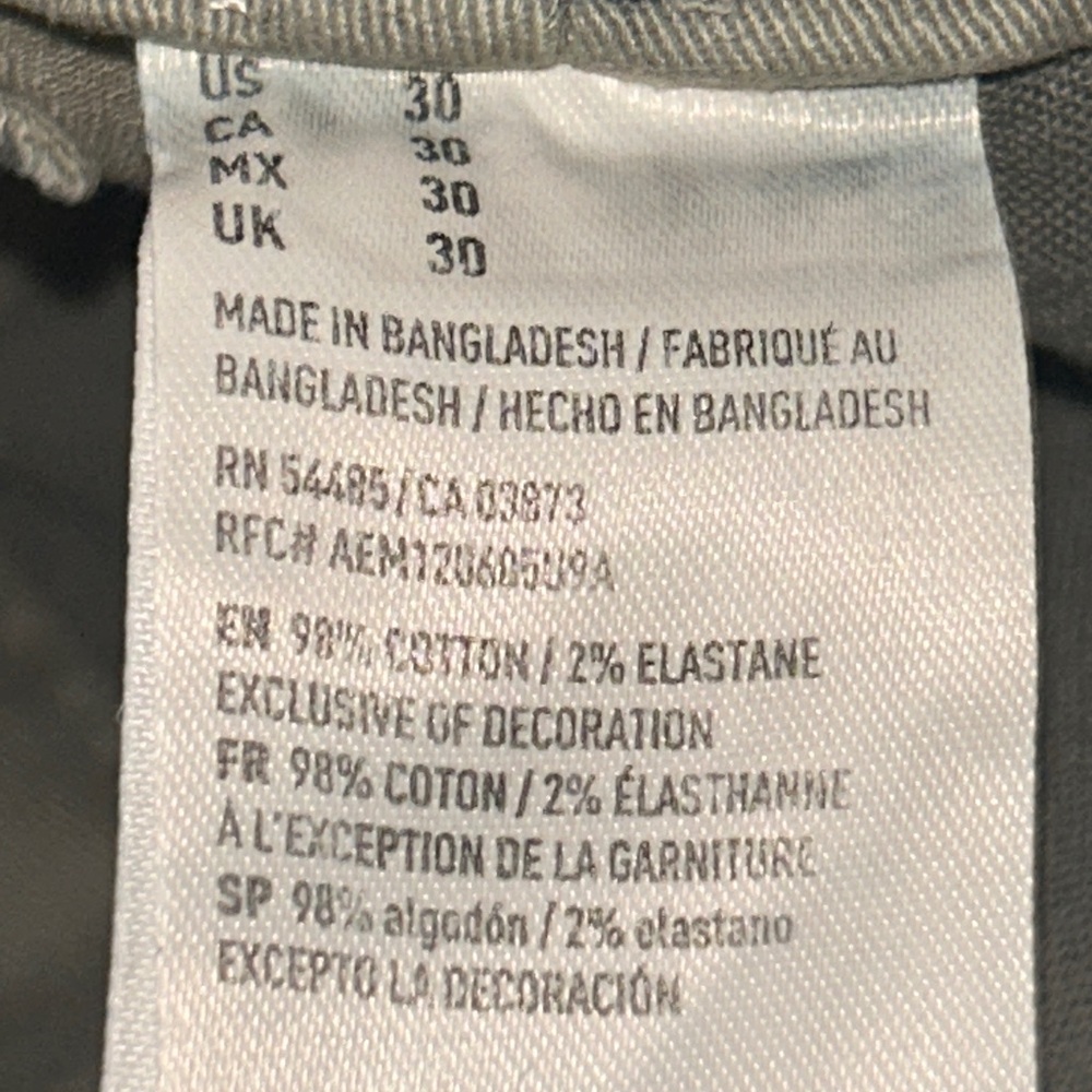 American Eagle Men's Cargo Extreme Flex Shorts W30 NWT Cotton Utility Casual - Picture 15 of 15